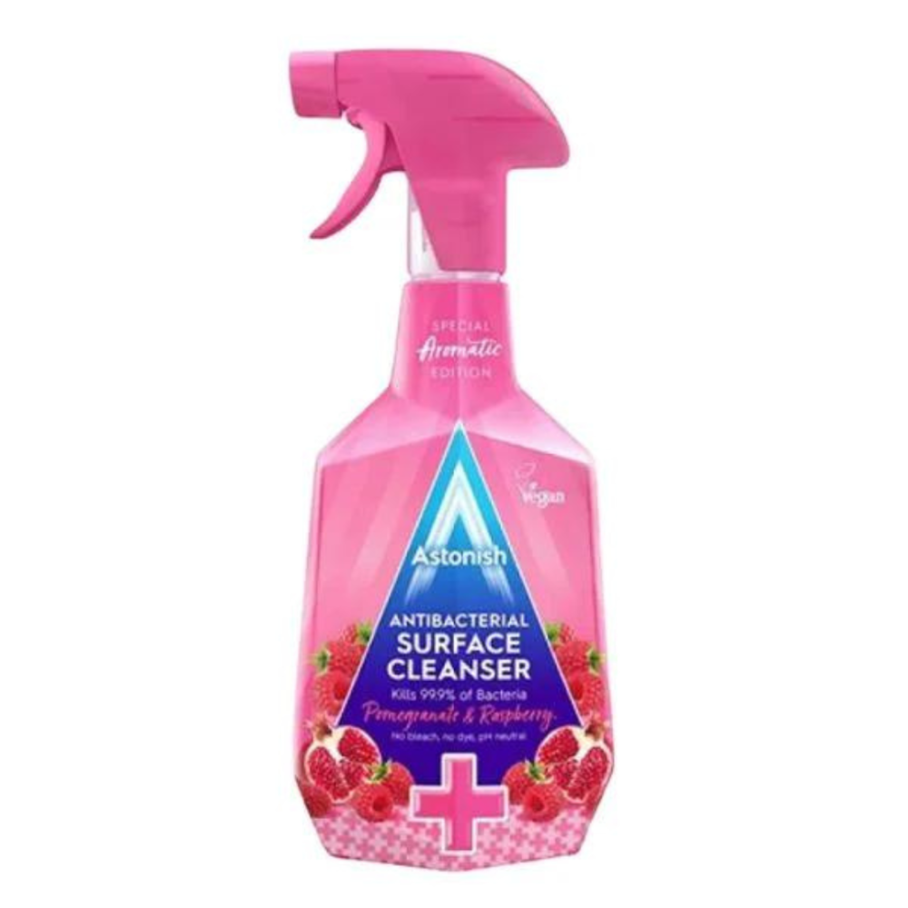 Antibakteerinen pintojen puhdistusaine „Surface Cleanser Pomegranate“. Puhdistusaineet