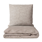 Pussilakanasetti „Beige Floro“. Pussilakanasetti 200x220, 200x200 cm, 200x220 cm
