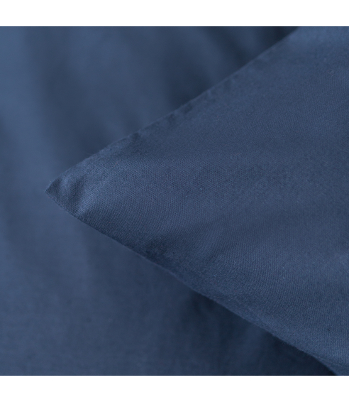 Percale pussilakanasetti „Deep sea“. Percale pussilakanasetti