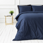 Percale pussilakanasetti „Deep sea“. Percale pussilakanasetti, 140x200 cm, 200x200 cm, 200x220 cm