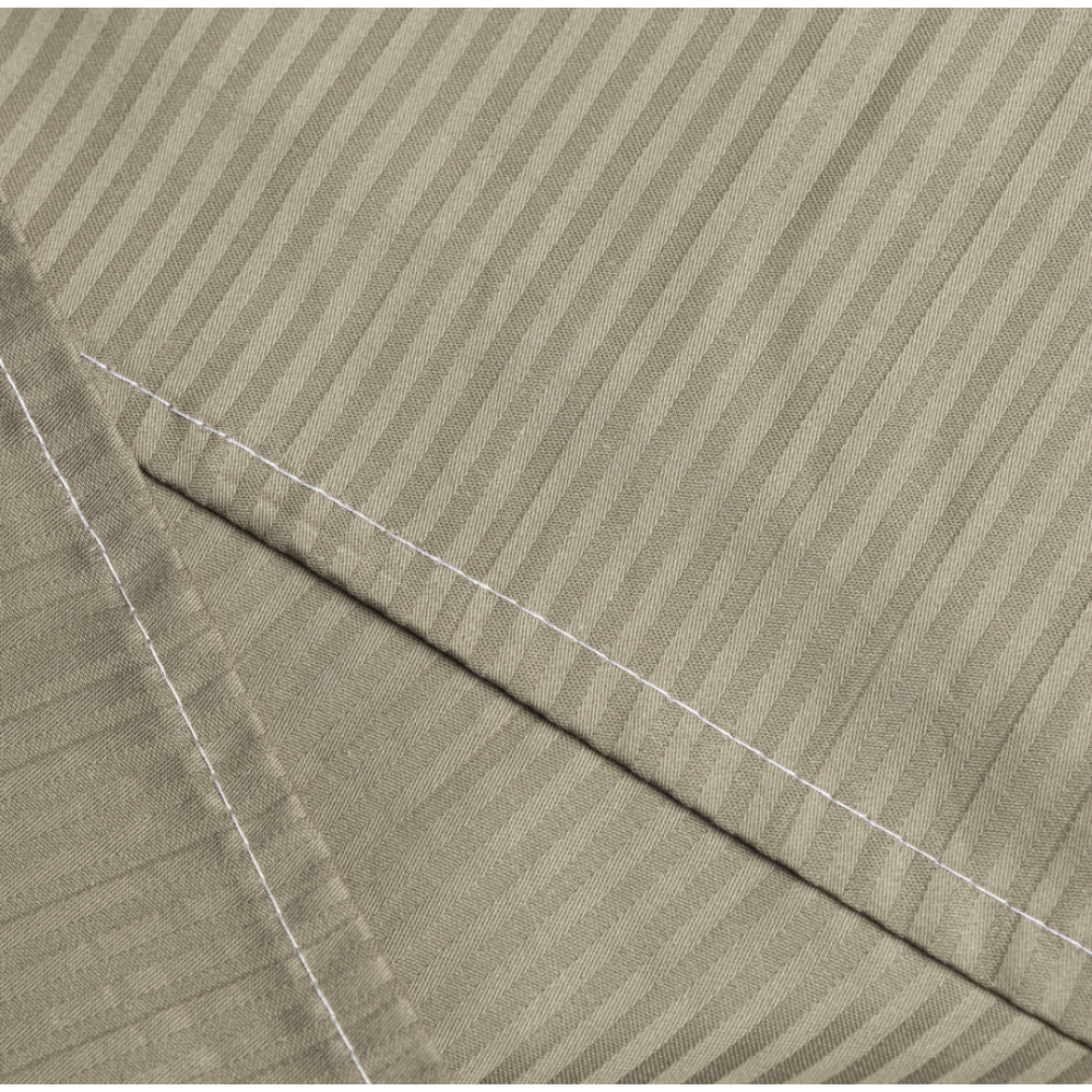Premium satiinipussilakanasetti „Brown stripe 3 mm“. Satiinipussilakanasetti, 160x200 cm, 200x220 cm