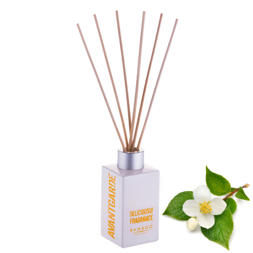 Kotituoksut tikkuineen „Jasmine“. Kodin tuoksut