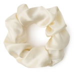 Silkki scrunchie „Cream“. Hiuslenkit