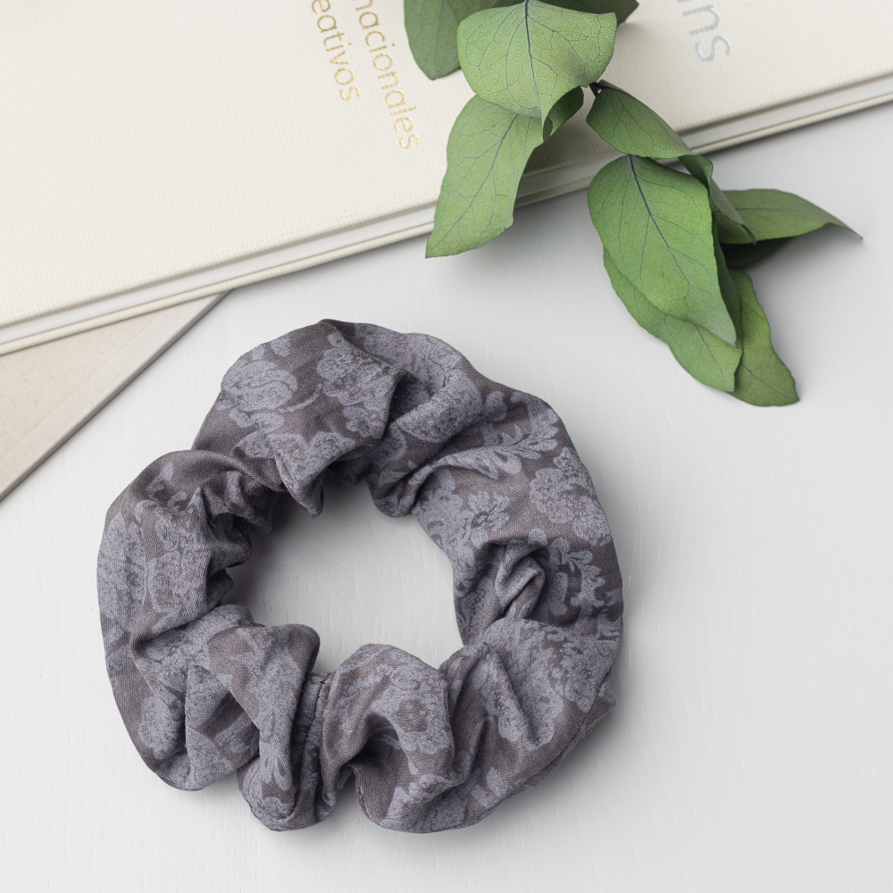  Scrunchie „Cacao light“. Hiuslenkit