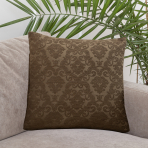 Tyynynpäällinen „Green baroque“. Dekoratiiviset tyynyliinat