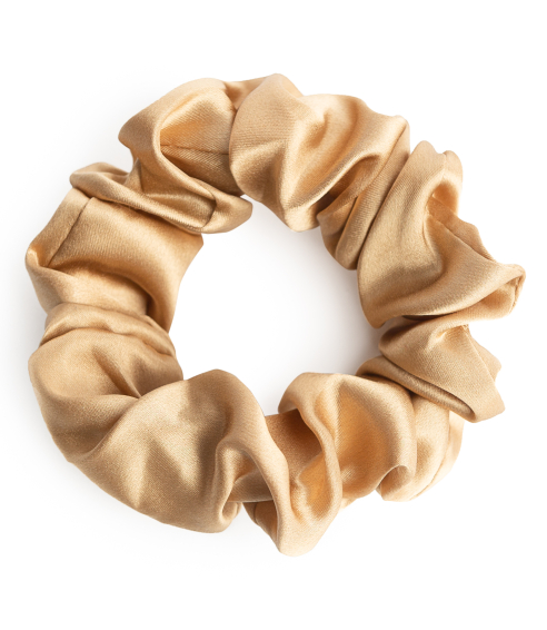 Silkki scrunchie „Sandstone“. Hiuslenkit