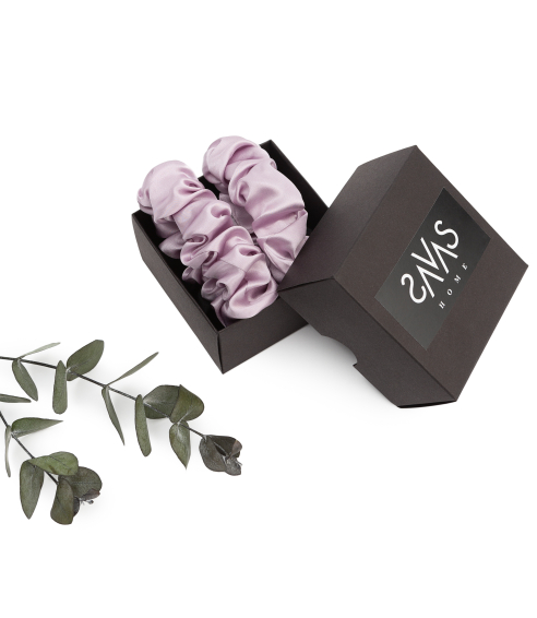 Silkki scrunchie „Perfume“. Hiuslenkit