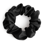 Silkki scrunchie „Onyx“. Hiuslenkit