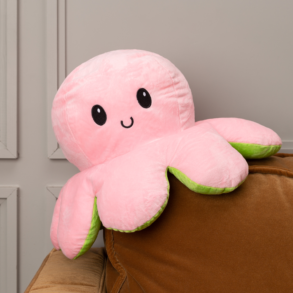 Tyyny – lelu „Green octopus“. Lasten pussilakanasetti