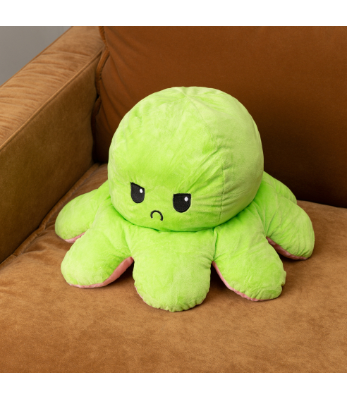 Tyyny – lelu „Green octopus“. Lasten pussilakanasetti