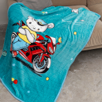 Lasten viltti „Speed“. Lasten pussilakanasetti, 100x150 cm
