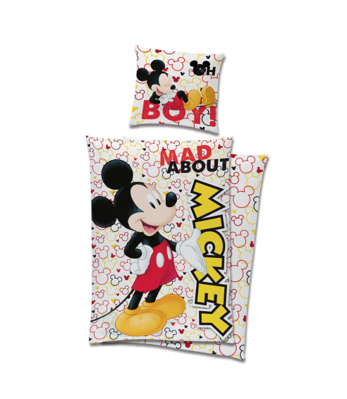 Pussilakanasetti „Mickey Mouse“. Lasten pussilakanasetti