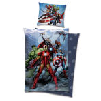Lasten pussilakanasetti „Avengers“. Lasten pussilakanasetti, 140x200 cm