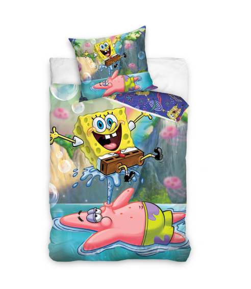 Pussilakanasetti „SpongeBob SquarePants“. Lasten pussilakanasetti