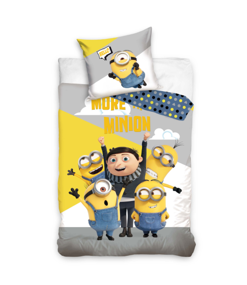Lasten pussilakanasetti „Minions“. Lasten pussilakanasetti