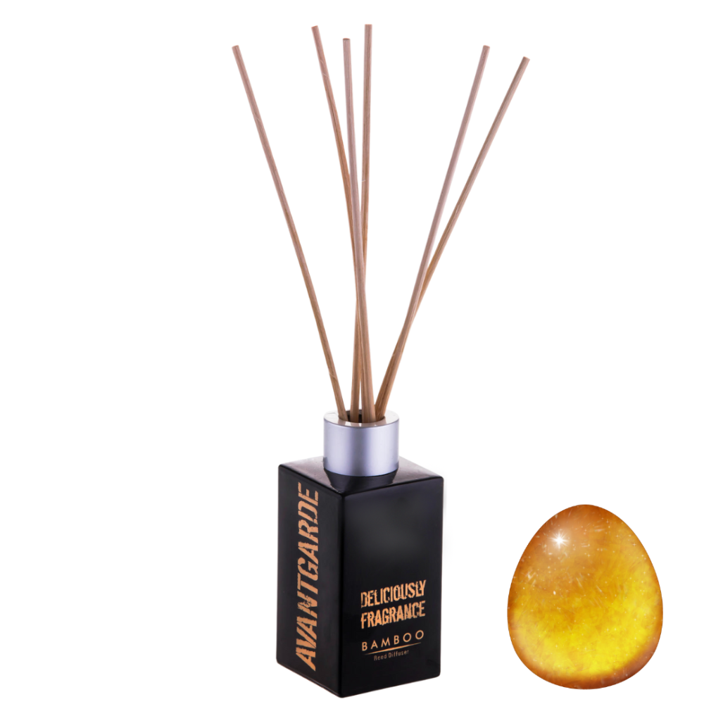 Kotituoksut tikkuineen „Amber“. Kodin tuoksut