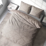 Pussilakanasetti „Beige Floro“. Pussilakanasetti 200x220, 200x200 cm, 200x220 cm