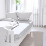 Aluslakana „Pure white“. Aluslakana, 150x220 cm, 180x220 cm, 220x230 cm