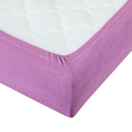 Muotoonommeltu froteelakana „Lilac“, 90x200 cm, 160x200 cm, 180x200 cm
