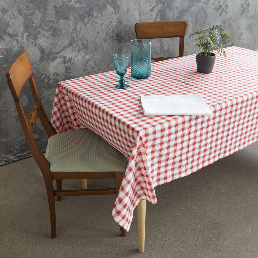 Pöytäliina „Picnic“. Puuvillapöytäliinat, 140x180 cm, 140x240cm, 140x300 cm