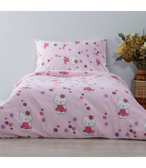 Lasten pussilakanasetti „Kitty“. Lasten pussilakanasetti