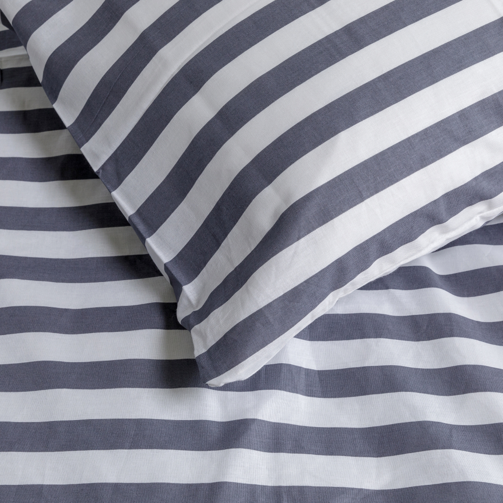 Pussilakanasetti „Stripes“. Puuvilla pussilakanasetti, 200x220 cm