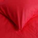 Pussilakanasetti „Classic raspberry“. Puuvilla pussilakanasetti, 200x220 cm