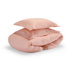Premium satiinipussilakanasetti „Classic pink“. Satiinipussilakanasetti, 160x200 cm
