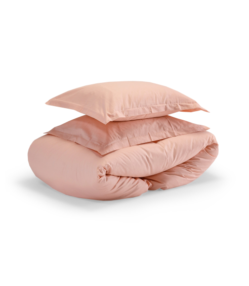 Premium satiinipussilakanasetti „Classic pink“. Satiinipussilakanasetti