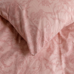 Pussilakanasetti „Toile de Jouy caffe“. Puuvilla pussilakanasetti, 140x200 cm, 200x220 cm