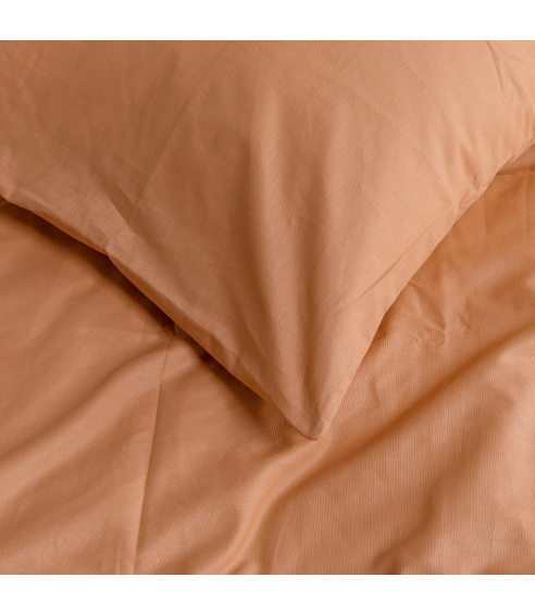 Pussilakanasetti „Classic orange“. Puuvilla pussilakanasetti