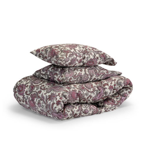 Premium satiinipussilakanasetti „Burgundy“. Satiinipussilakanasetti