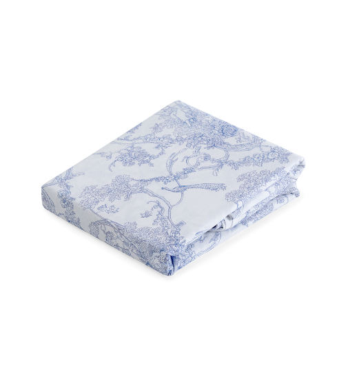 Pussilakanasetti „Toile de Jouy“. Puuvilla pussilakanasetti