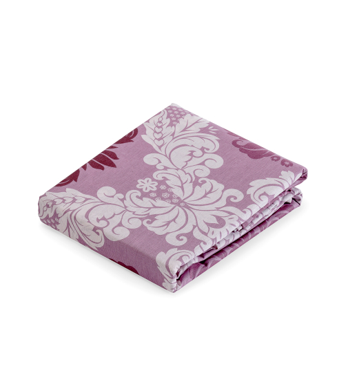 Pussilakanasetti „Mona purple“. Puuvilla pussilakanasetti