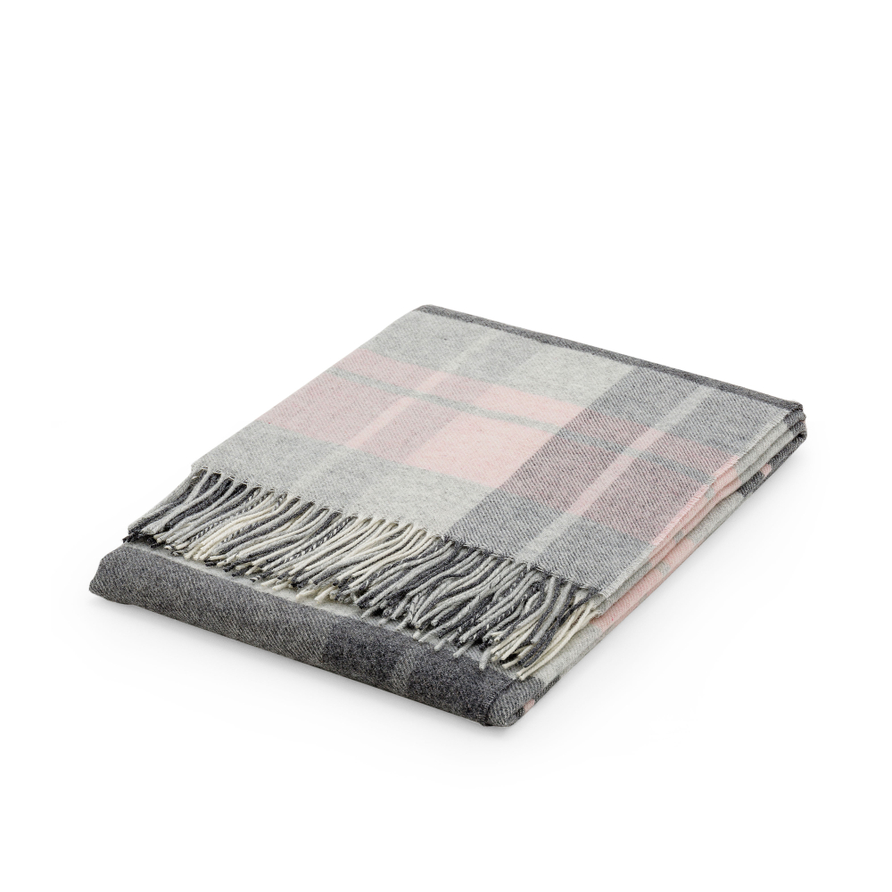 Viltti „Tartan pink“. Viltti