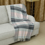 Viltti „Tartan pink“. Viltti