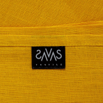 Pöytäliina „Linen yellow“. Pellavapöytäliinat, 140x140 cm, 140x300 cm