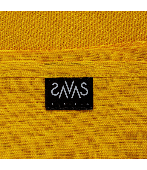 Staltiesė „Linen yellow“. Pellavaliinat
