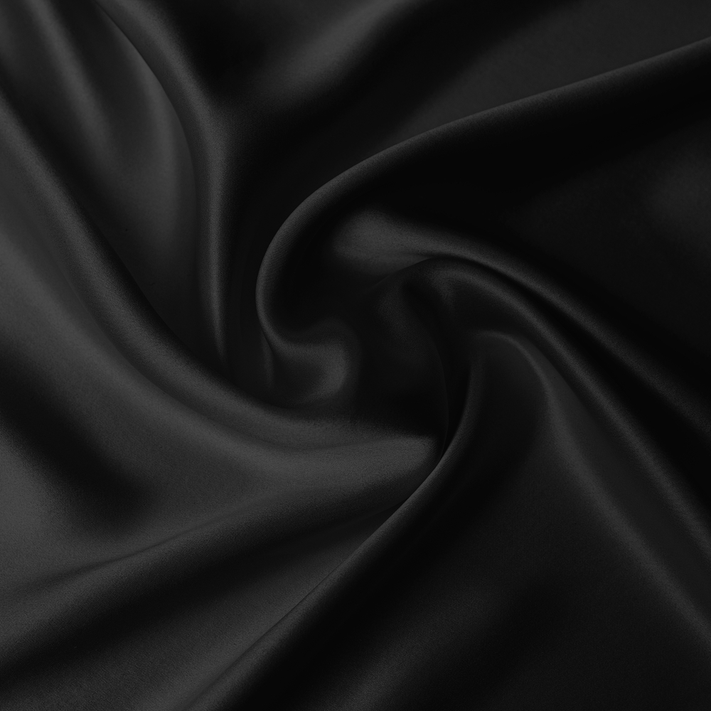 Silkkinen tyynyliina „Onyx“. Silkkityynyliina