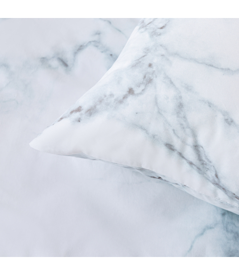 Pussilakanasetti „Marble“. Puuvilla pussilakanasetti