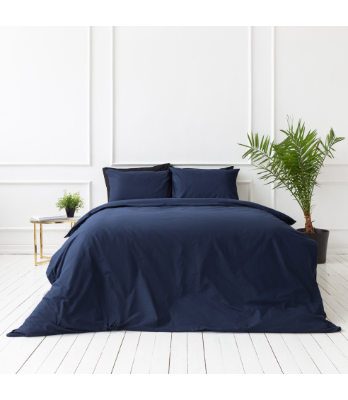 Pussilakanasetti „Ombre blue“. Puuvilla pussilakanasetti