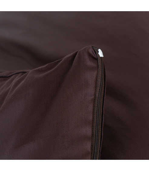 Premium satiinipussilakanasetti „Chocolate“. Satiinipussilakanasetti