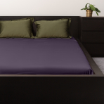 Satiini muotoonommeltu lakana „Mauve“. Muotoonommeltu lakana, 80x200 cm, 90x200 cm, 120x200 cm, 140x200 cm, 160x200 cm, 180x200 cm