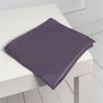Tyynyliina „Classic dark purple“