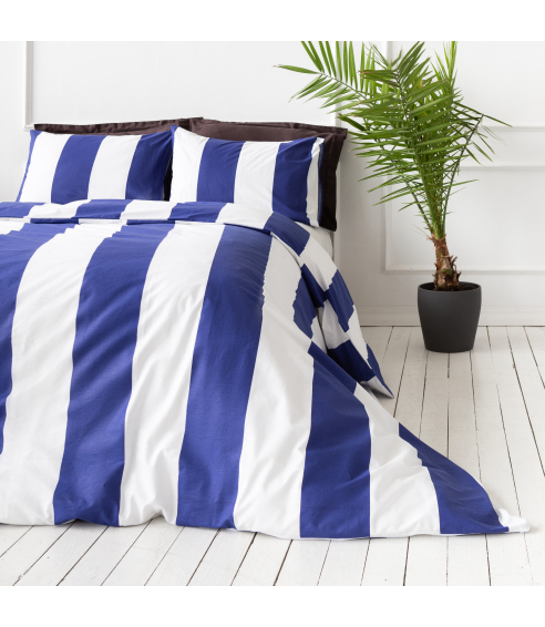 Pussilakanasetti „Nautical“. Puuvilla pussilakanasetti