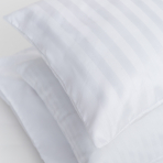 Premium satiinipussilakanasetti „Stripe 1 cm“ . Satiinipussilakanasetti, 140x200 cm
