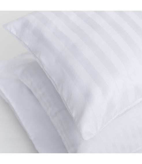 Premium satiinipussilakanasetti „Stripe 1 cm“ . Satiinipussilakanasetti
