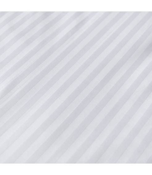 Premium satiinipussilakanasetti „Stripe 2 cm“. Satiinipussilakanasetti