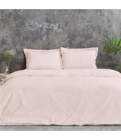 Premium satiinipussilakanasetti „Blush“. Satiinipussilakanasetti