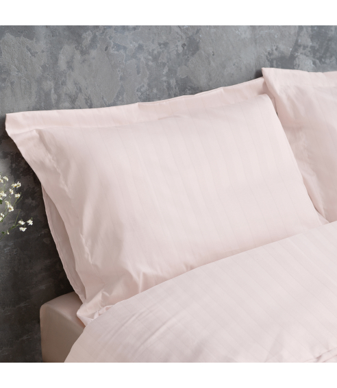 Premium satiinipussilakanasetti „Blush“. Satiinipussilakanasetti